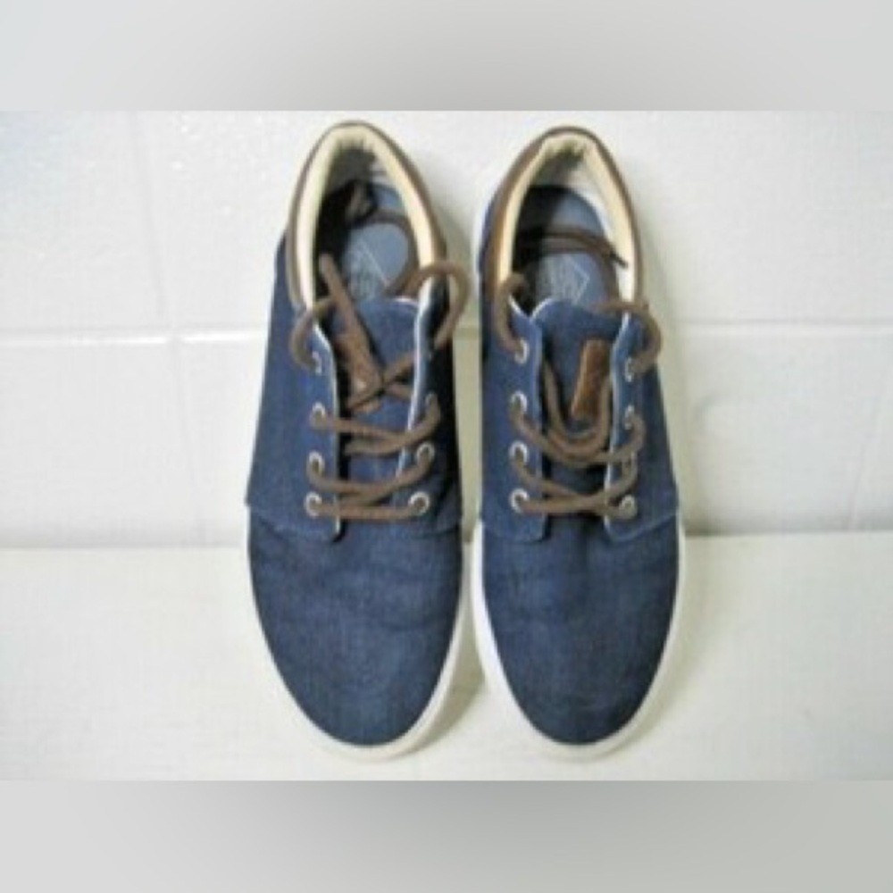 st. johns bay womens denim dockers/tennis shoes 7.5 medium